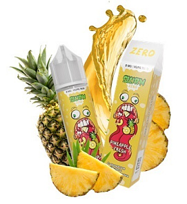 Slurm (Слёрм) Zero с ароматом "Pineapple Fresh" (Кислый Ананасовый Сок), 70/30 объем: 58мл,  АТП